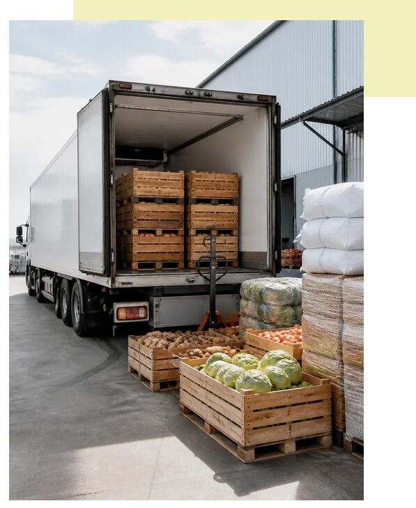 Доставка сельхозпродукции на паллетах в Воркуту по цене от 5500 р. | Агросервис-Врк