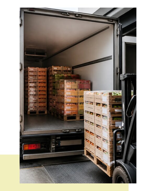 Перевозка сельхозпродукции на паллетах с доставкой в Воркуту